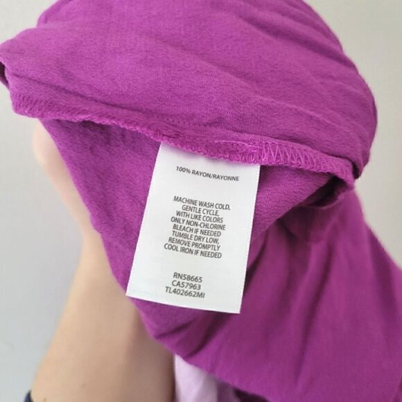 Leith Colorblock Jumpsuit Purple M - Picture 6 of 8